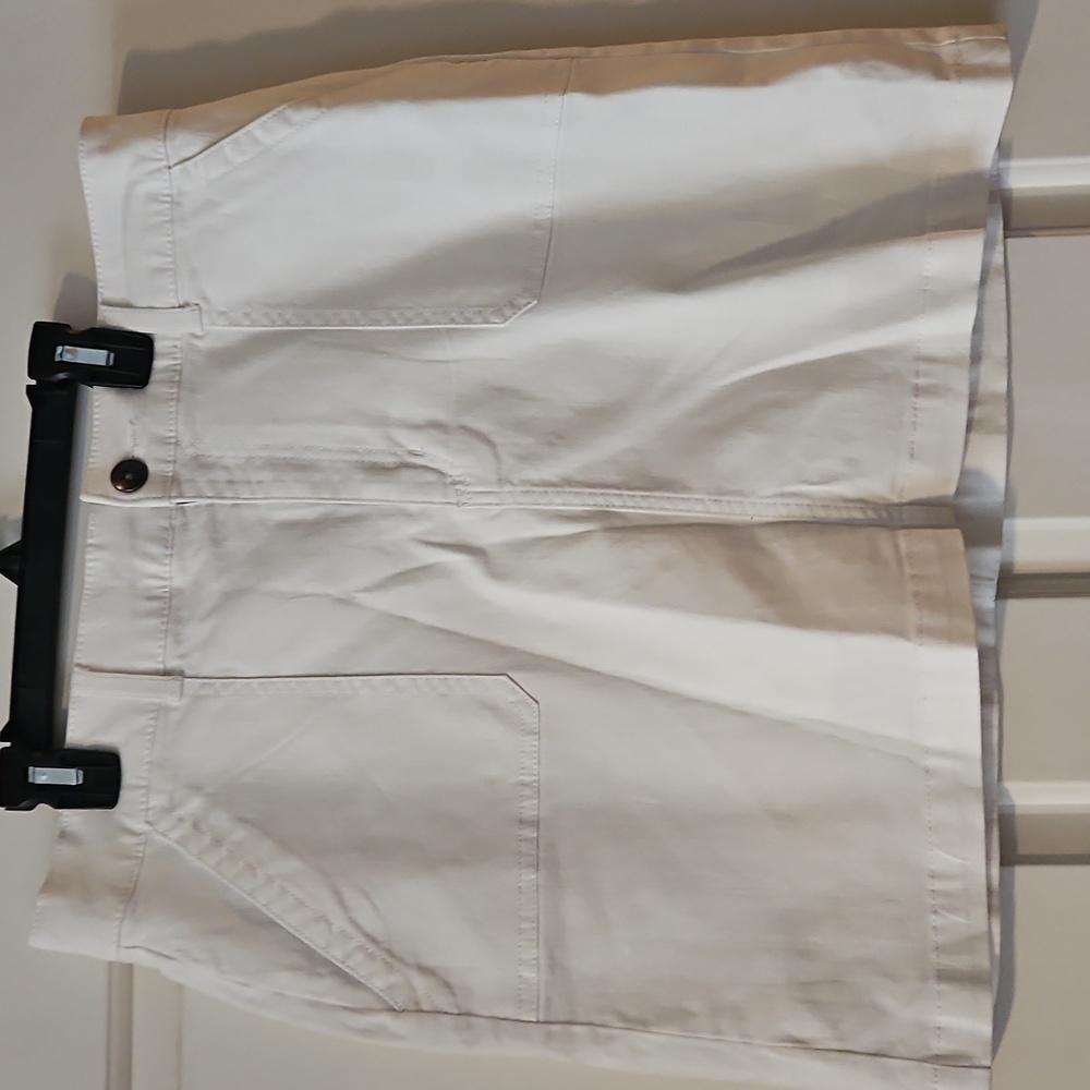 Women's Midrise White Skort 14 petite